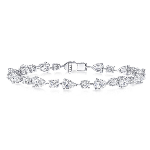 Graff Multi-shape Diamond Bracelet – Bijouterie Gonin